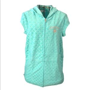 Justice Girls Mermaid Swim/Bath Hooded Cover-Up